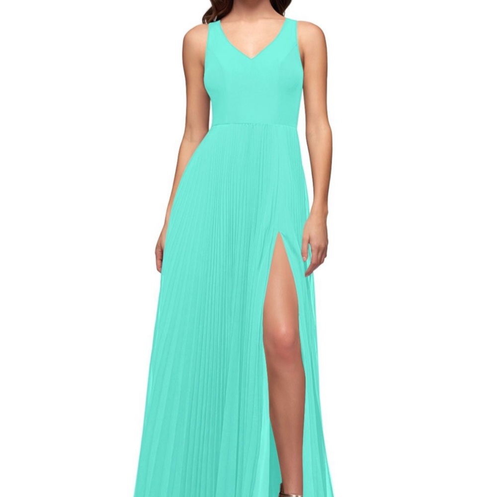 Pleated Bridesmaids Dress